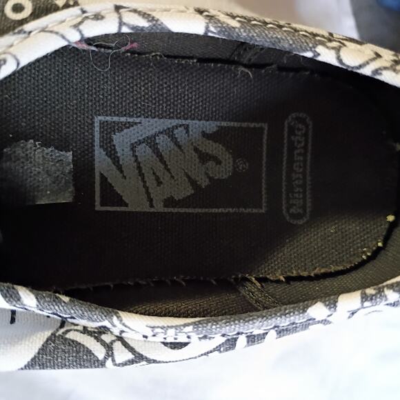 Vans Nintendo Super Mario Bros Villains Game Over Sneakers W7 M5.5 Canvas Skate - Picture 15 of 15